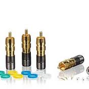 buy Cables and Connectors RadioShack 278-037 Compression RCA Male for Mini RG-59U/RGB 6-PK - click for details
